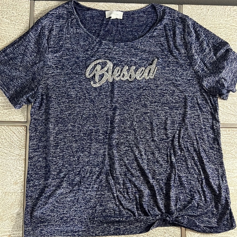 Exclusive One 2X Blessed Top NWOT